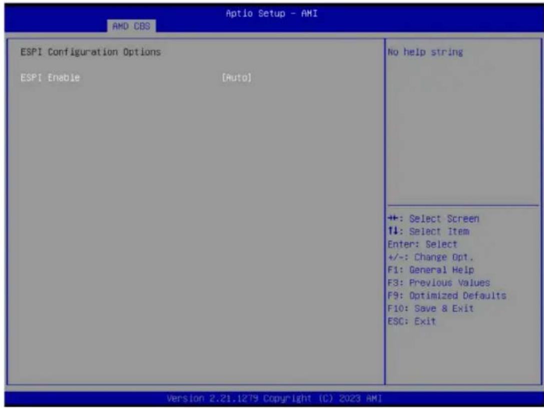 GIGABYTE MZ33-CP0 - 2-3-5-6 ESPI Configuration Options - 1