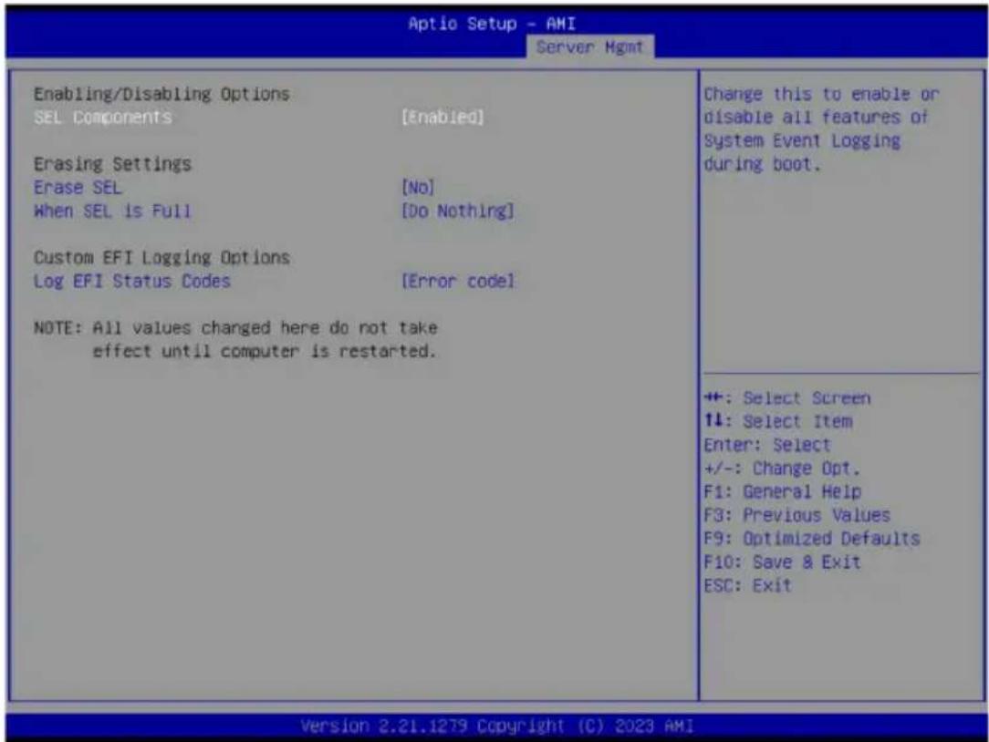 GIGABYTE MZ33-CP0 - 2-6-1 System Event Log - 1