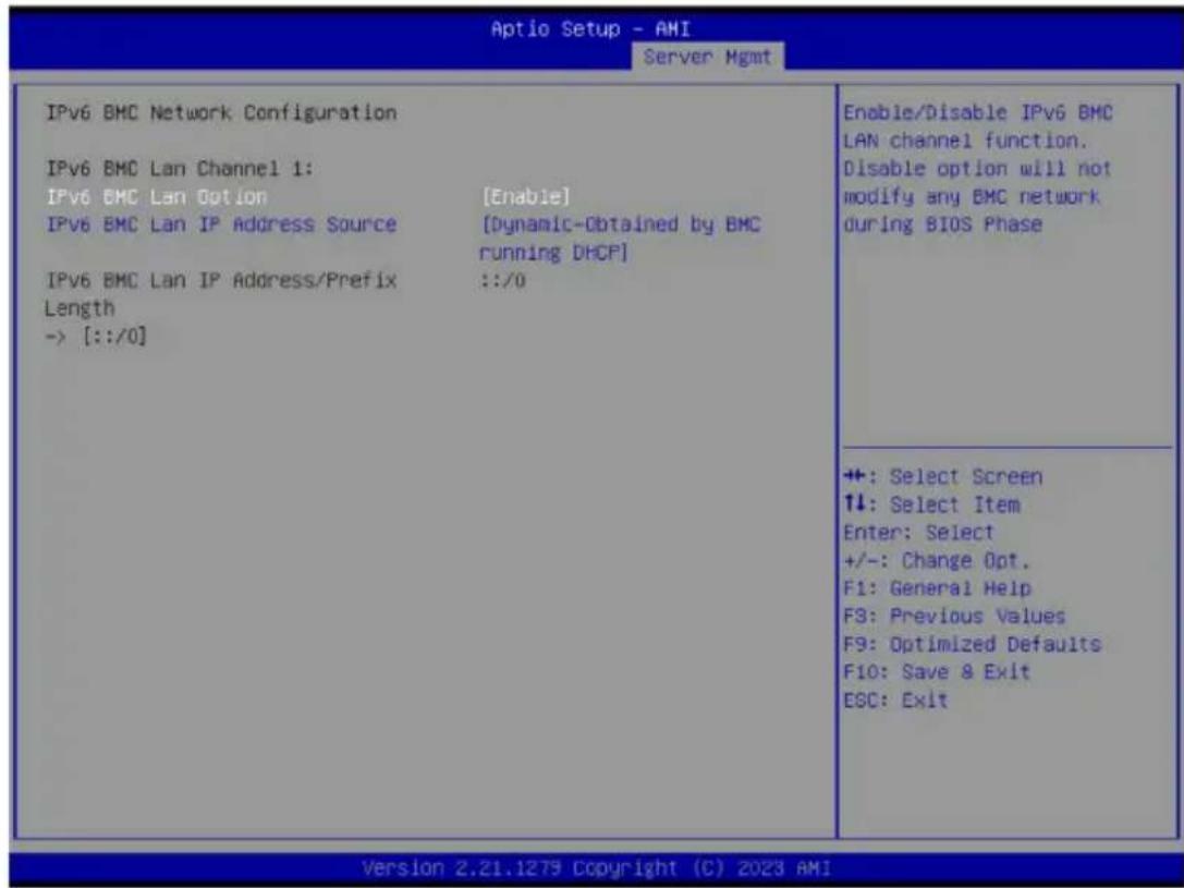 GIGABYTE MZ33-CP0 - 2-6-4 IPv6 BMC Network Configuration - 1