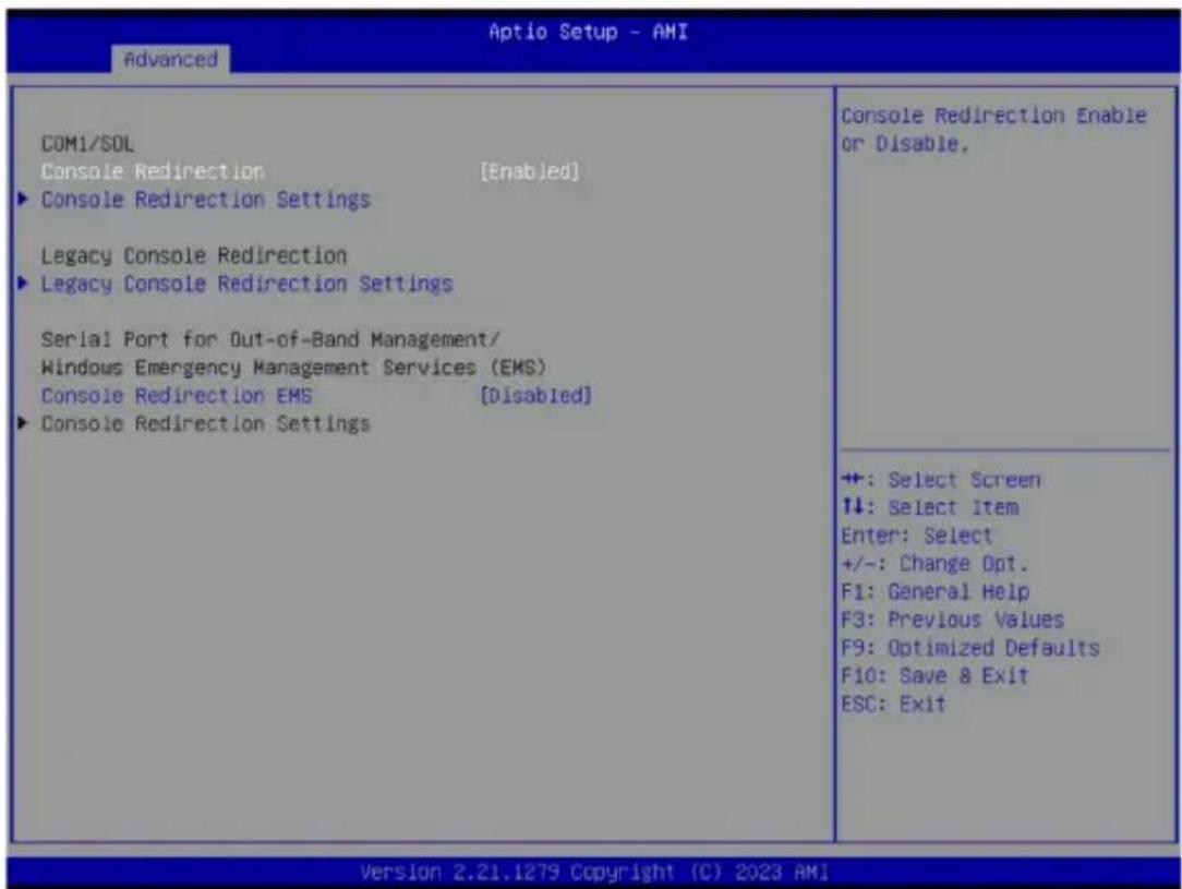 GIGABYTE MZ33-CP0 - 2-2-6 Serial Port Console Redirection - 1