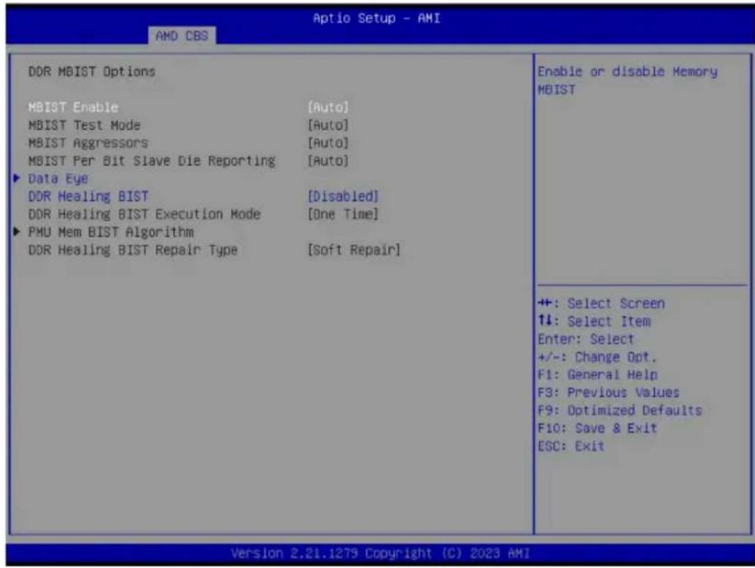 GIGABYTE MZ33-CP0 - 2-3-3-3 DDR MBIST Options - 1