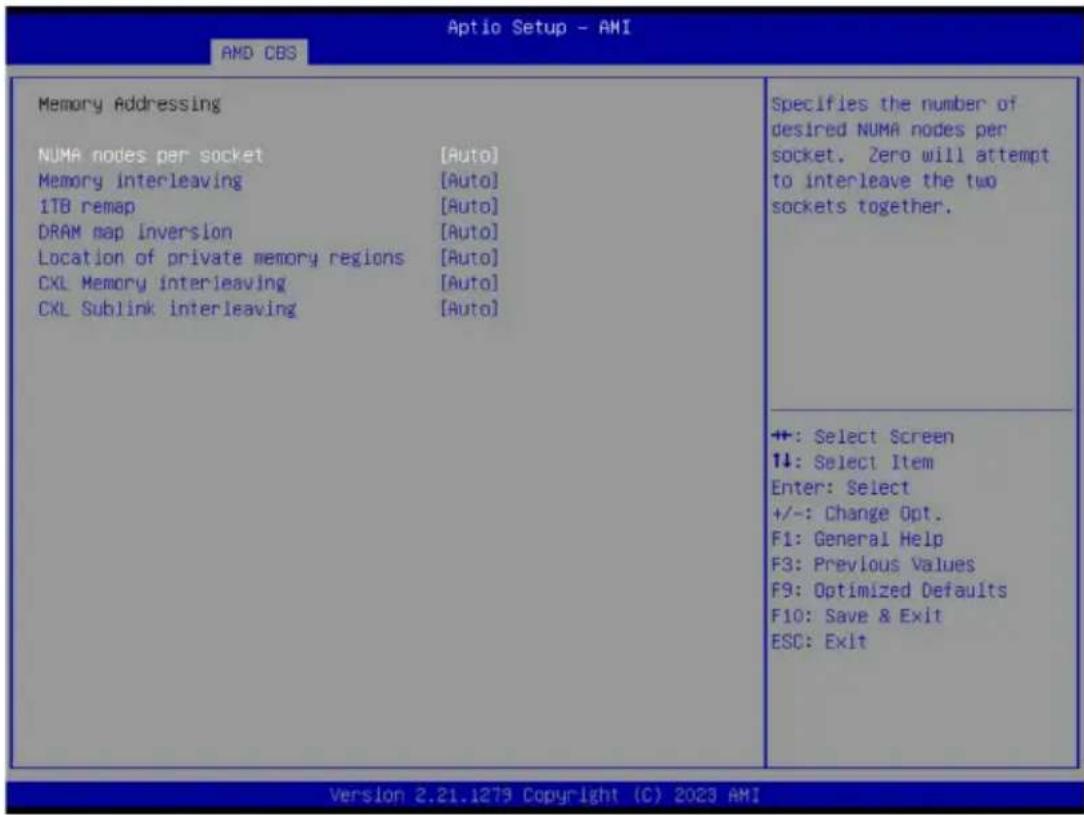 GIGABYTE MZ33-CP0 - 2-3-2-1 Memory Addressing - 1