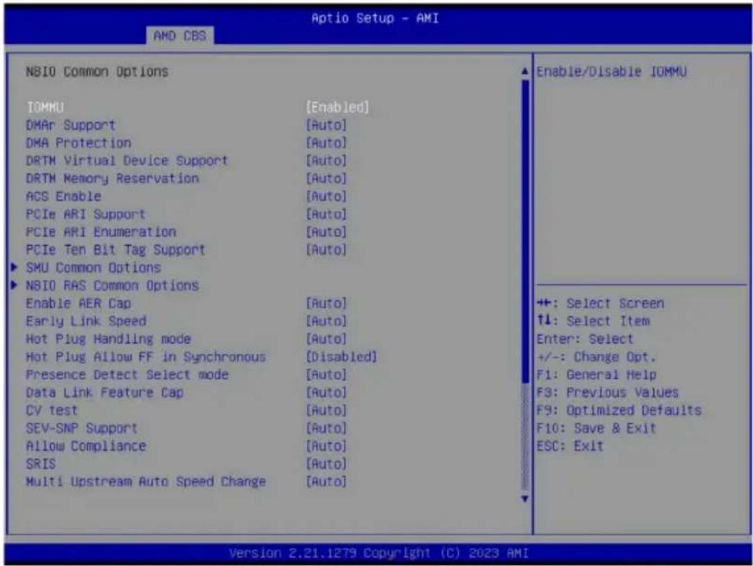 GIGABYTE MZ33-CP0 - 2-3-4 NBIO Common Options - 1