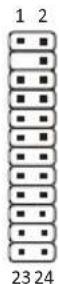 GIGABYTE MZ33-CP0 - 12) FP\_1 (Front Panel Header) - 2