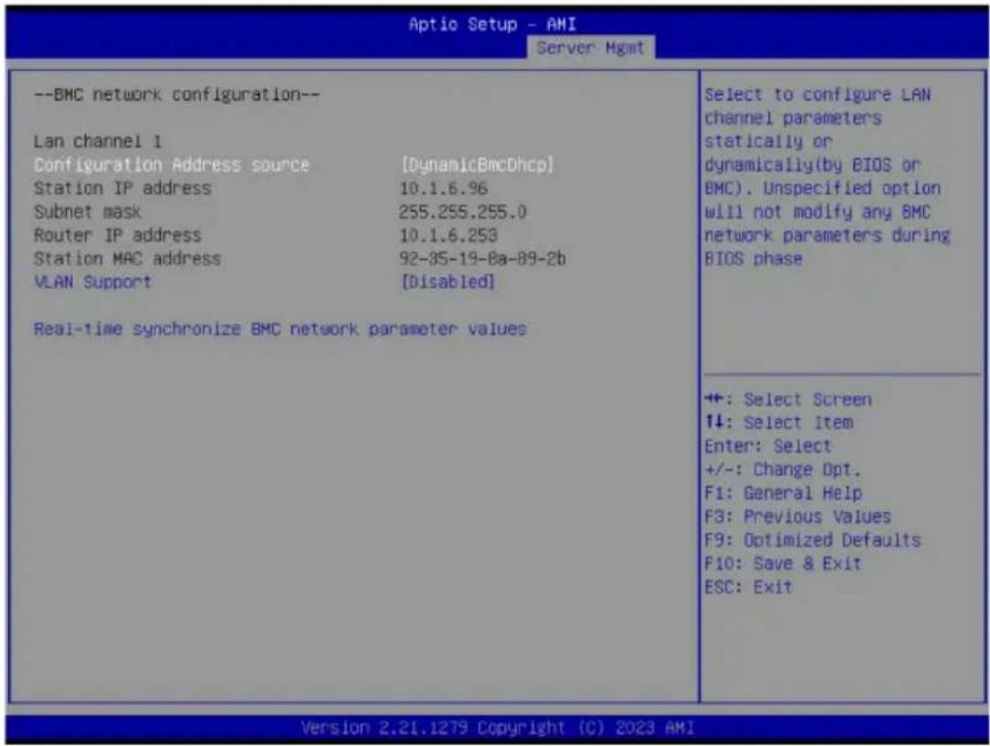 GIGABYTE MZ33-CP0 - 2-6-3 BMC Network Configuration - 1
