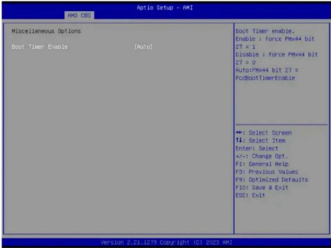 GIGABYTE MZ33-CP0 - 2-3-5-8 Miscellaneous Options - 1