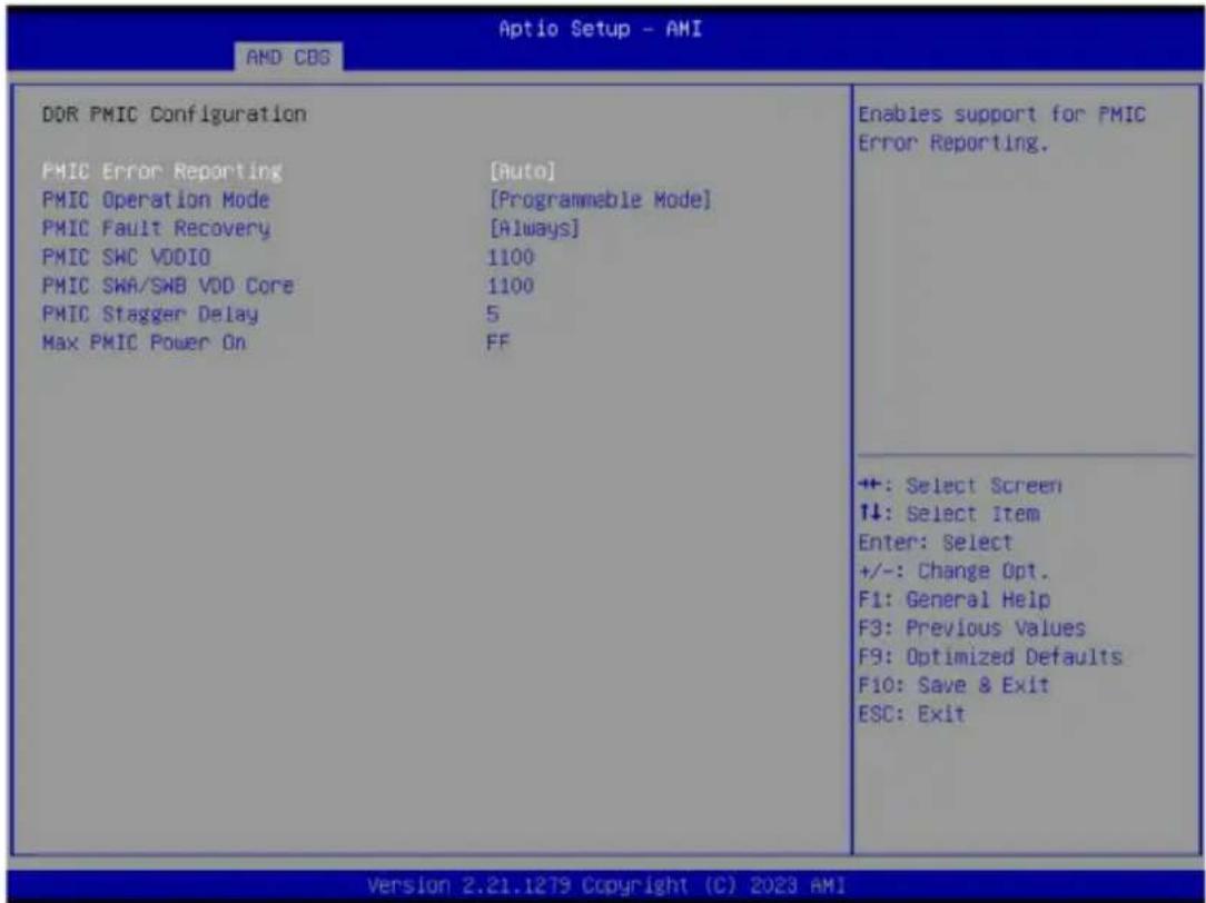 GIGABYTE MZ33-CP0 - 2-3-3-9 DDR PMIC Configuration - 1