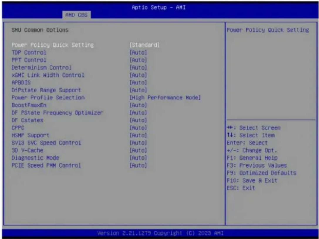 GIGABYTE MZ33-CP0 - 2-3-4-1 SMU Common Options - 1