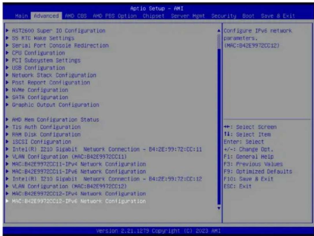 GIGABYTE MZ33-CP0 - 2-2 Advanced Menu - 2