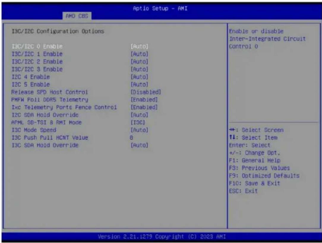 GIGABYTE R243-EG0 - 5-3-5-1 I3C/I2C Configuration Options - 1