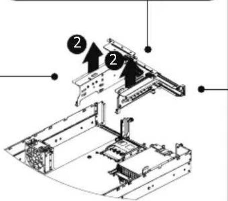 GIGABYTE R243-EG0 - Follow these instructions to install a PCIe card: - 5