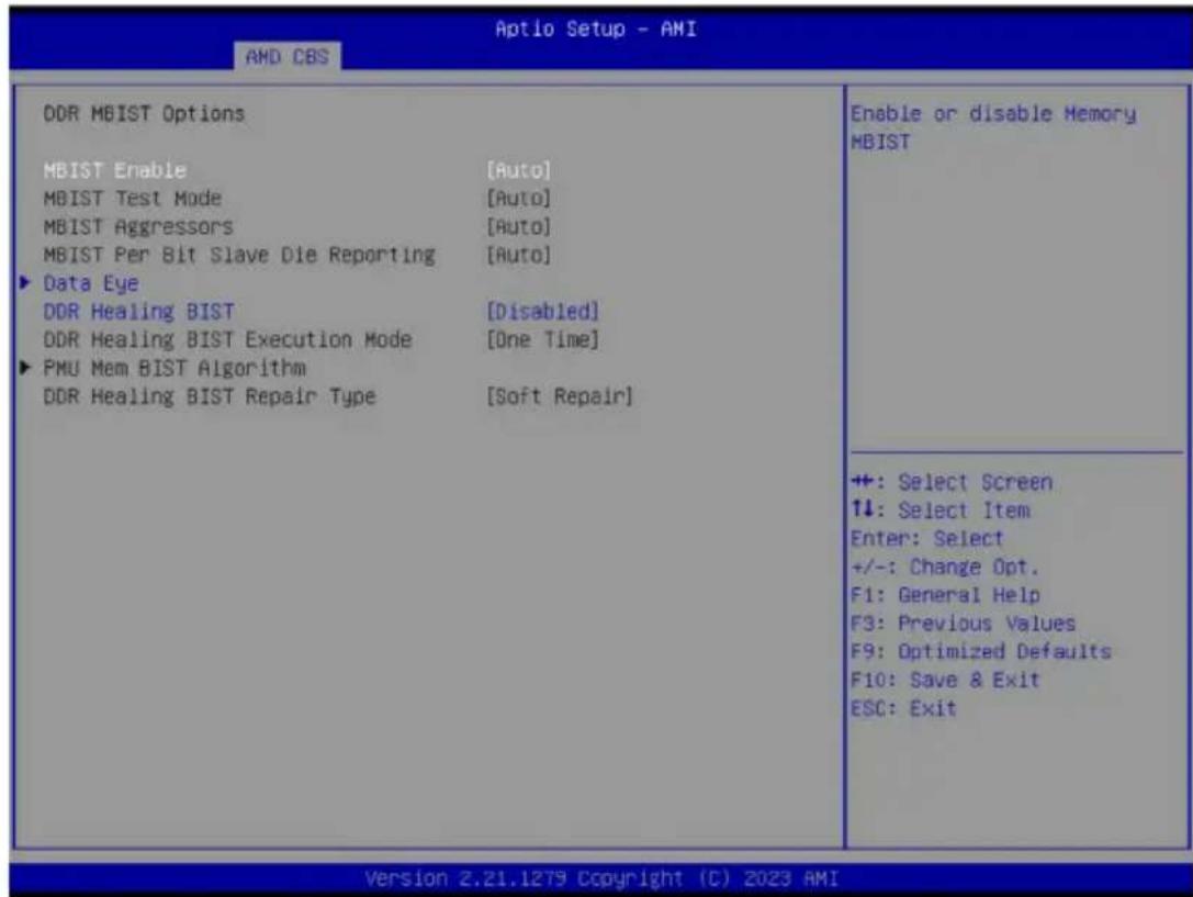 GIGABYTE R243-EG0 - 5-3-3-3 DDR MBIST Options - 1
