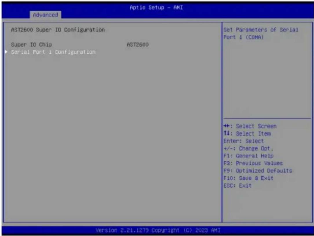 GIGABYTE R243-EG0 - 5-2-4 AST2600 Super IO Configuration - 1