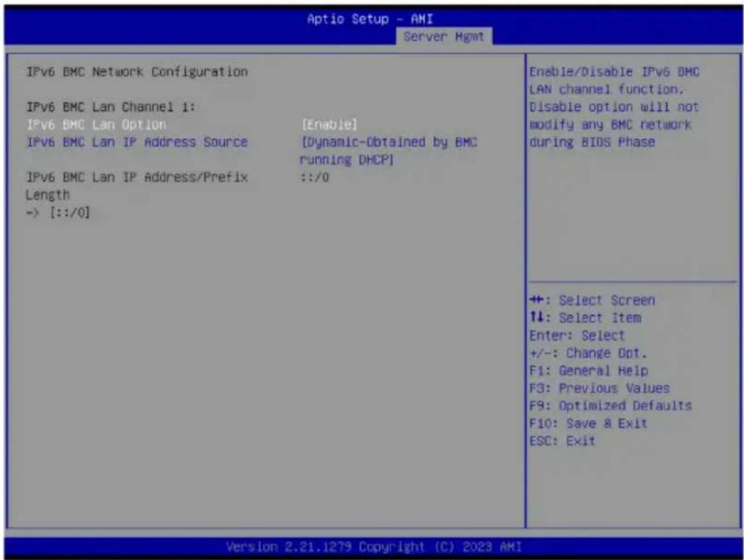 GIGABYTE R243-EG0 - 5-6-4 IPv6 BMC Network Configuration - 1
