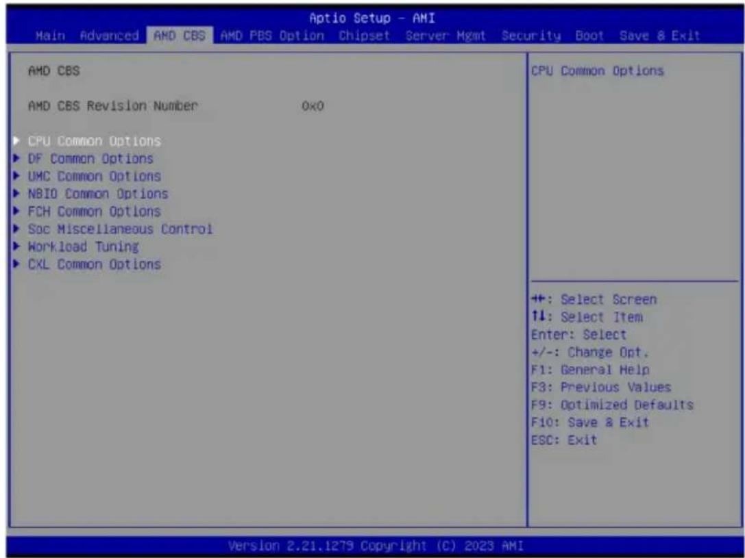 GIGABYTE R243-EG0 - 5-3 AMD CBS Menu - 1