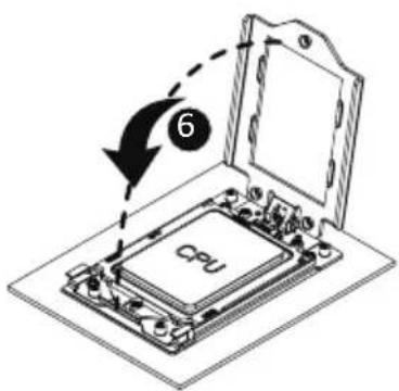 GIGABYTE R243-EG0 - Follow these instructions to install the CPU: - 5
