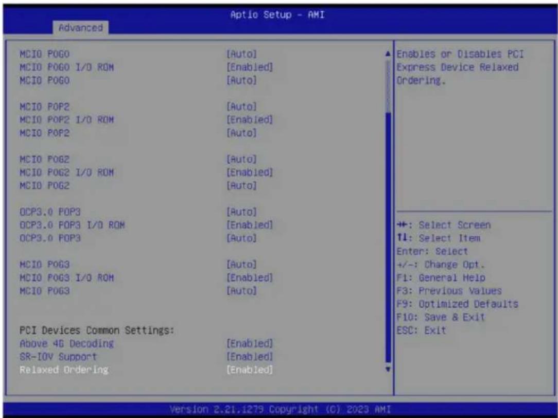 GIGABYTE R243-EG0 - 5-2-10 PCI Subsystem Settings - 2