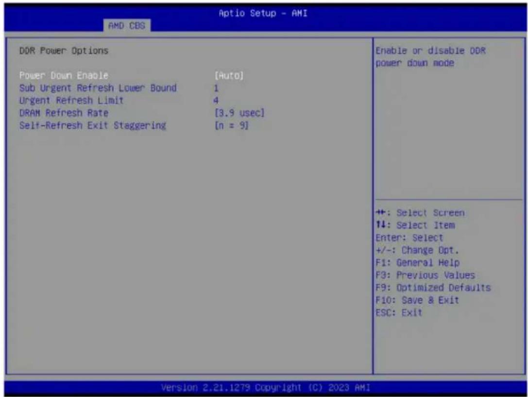 GIGABYTE R243-EG0 - 5-3-3-2-1 DDR Power Options - 1