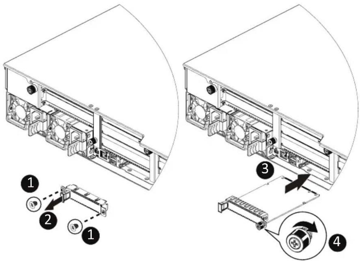 GIGABYTE R243-EG0 - Follow these instructions to install an OCP 3.0 Mezzanine card: - 1