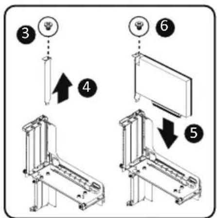 GIGABYTE R243-EG0 - Follow these instructions to install a PCIe card: - 2