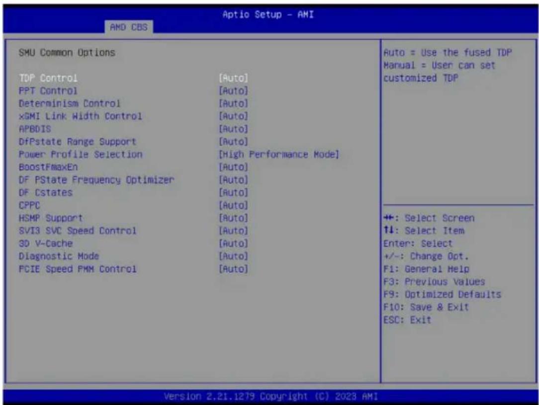 GIGABYTE R243-EG0 - 5-3-4-1 SMU Common Options - 1