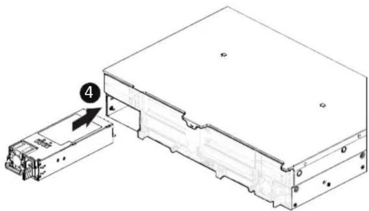 GIGABYTE R243-EG0 - Follow these instructions to replace the power supply: - 2