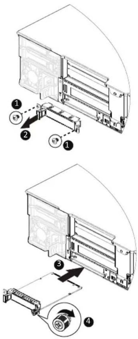 GIGABYTE R283-ZF0 - Follow these instructions to install an OCP 3.0 Mezzanine card: - 1