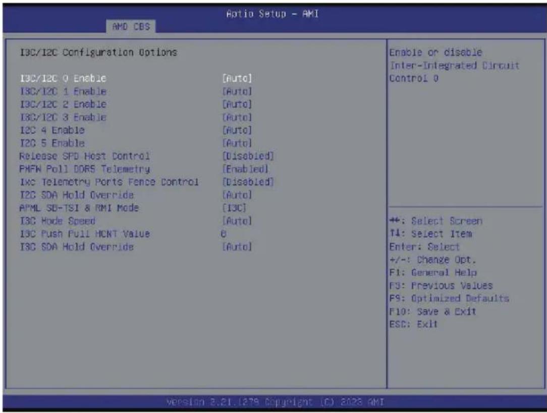 GIGABYTE R283-ZF0 - 5-3-5-1 I3C/I2C Configuration Options - 1