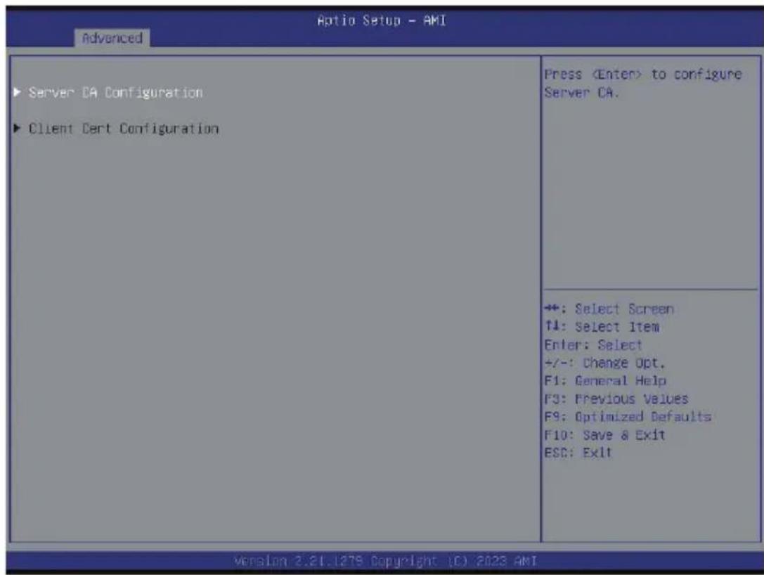 GIGABYTE R283-ZF0 - 5-2-16 TIs Auth Configuration - 1