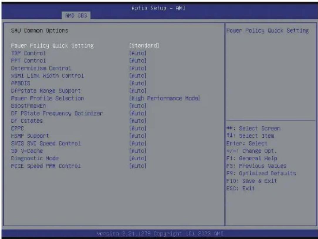 GIGABYTE R283-ZF0 - 5-3-4-1 SMU Common Options - 1