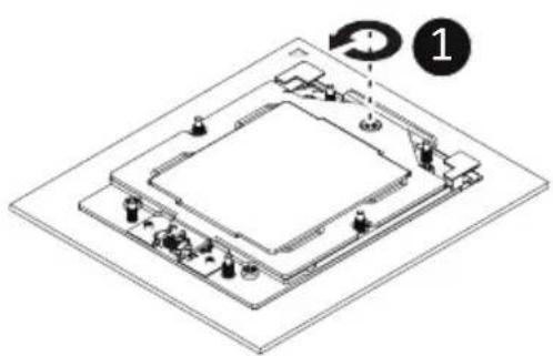 GIGABYTE R283-ZF0 - Follow these instructions to install the CPU: - 1