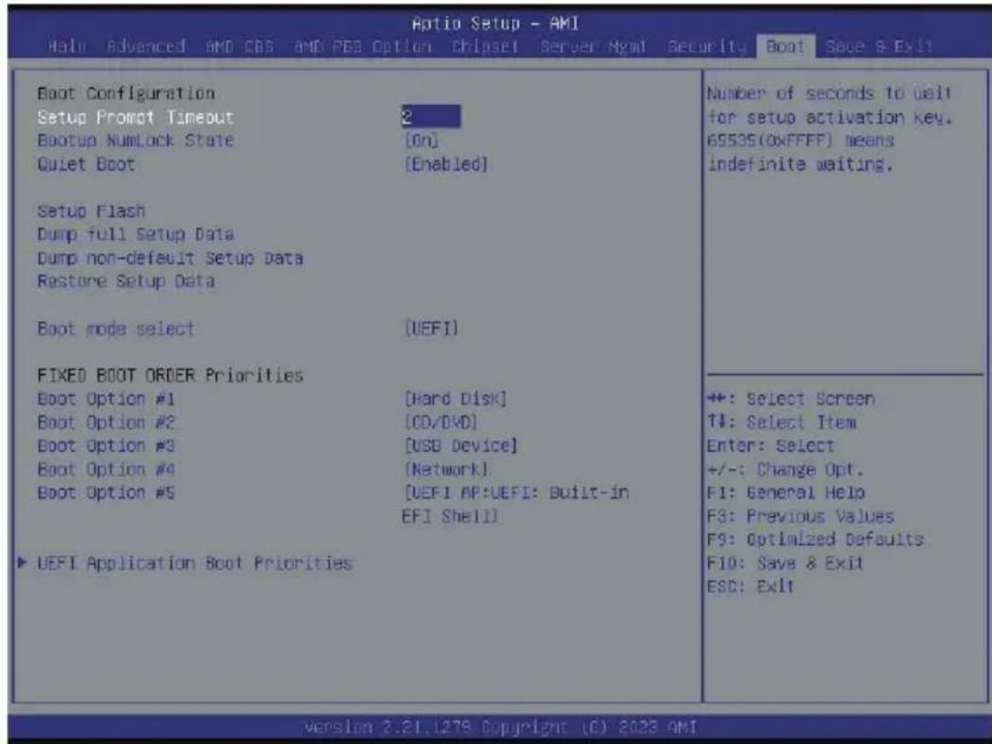 GIGABYTE R283-ZF0 - 5-8 Boot Menu - 1