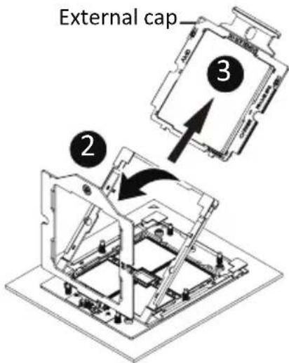 GIGABYTE R283-ZF0 - Follow these instructions to install the CPU: - 2