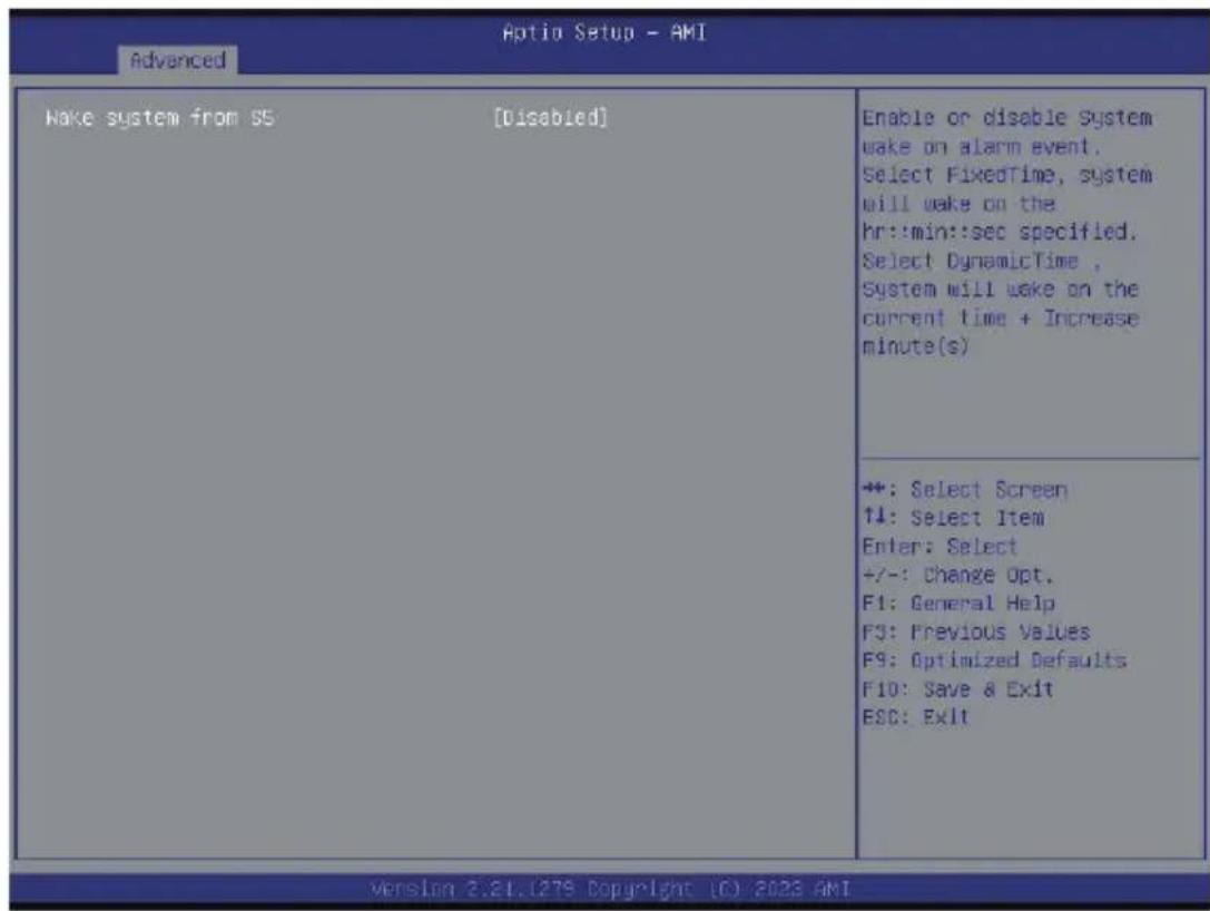 GIGABYTE R283-ZF0 - 5-2-5 S5 RTC Wake Settings - 1