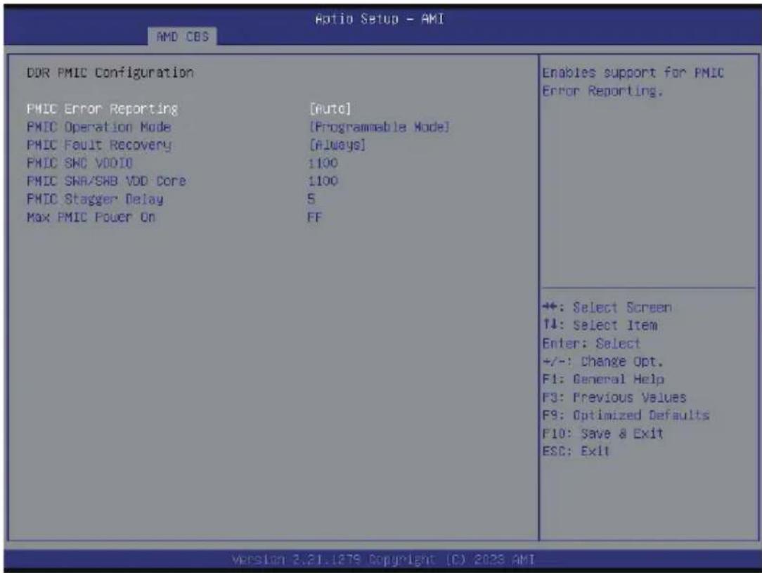 GIGABYTE R283-ZF0 - 5-3-3-9 DDR PMIC Configuration - 1