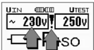 UIN 40000 UTEST ~ 230v! 250v ISO