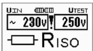 UIN 40000 UTEST ~ 230v! 250v - RISO