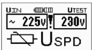UIN 40000 UTEST ~ 225v! 230v - USPD