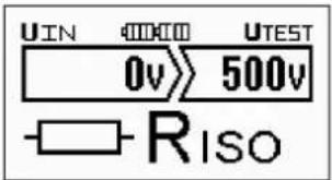UIN 0V 500v RISO