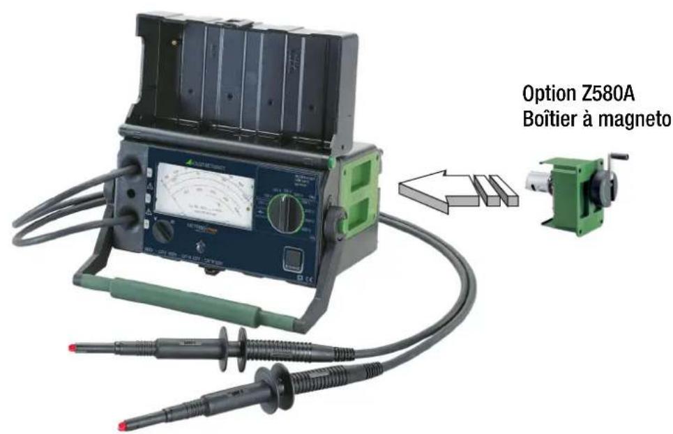 Option Z580A Boîtier à magneto