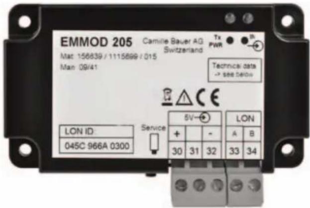 Gossen Metrawatt EMMOD205 - Anzeige- und Bedienelemente - 1