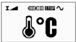 I ▲ HILL STOP ~ °C