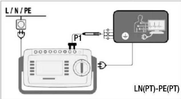 L/N/PE P1 LN(PT)-PE(PT)