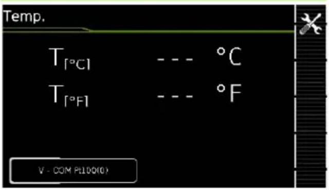 Gossen Metrawatt SECUTEST BASE - Temp. – Mesure de température - 1