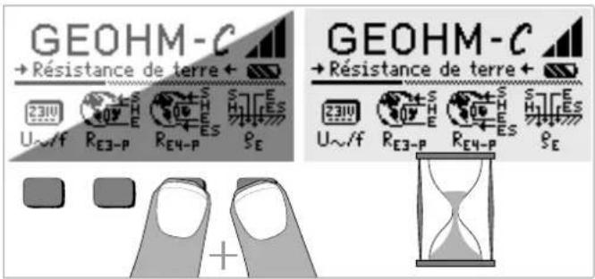 GEOHM-C →Résistance de terre ← 231V U~/f RE3-P RE4-P SE + GEOHM-C →Résistance de terre ← 231V U~/f RE3-P RE4-P SE + +
