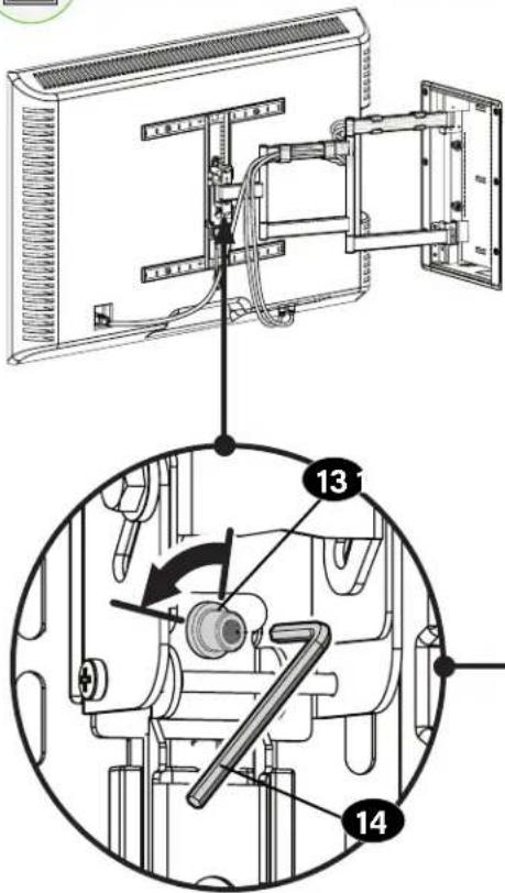 SANUS VIWLF128-B2 - LEVEL ADJUSTMENT - 1