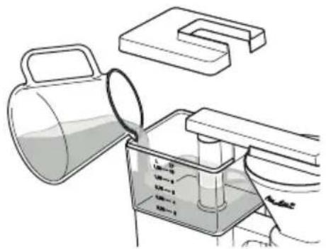 MELITTA One Therm - Llenar el depósito de agua - 1