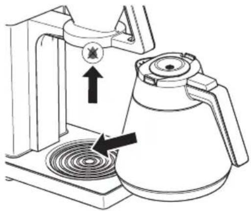 MELITTA One Therm - Retirar la jarra - 1
