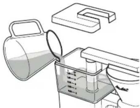 MELITTA One Therm - Fylla på vattentanken - 1