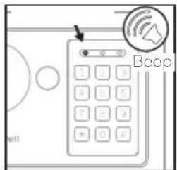HONEYWELL 5605W - PROGRAMMING NEW USER CODE - 4